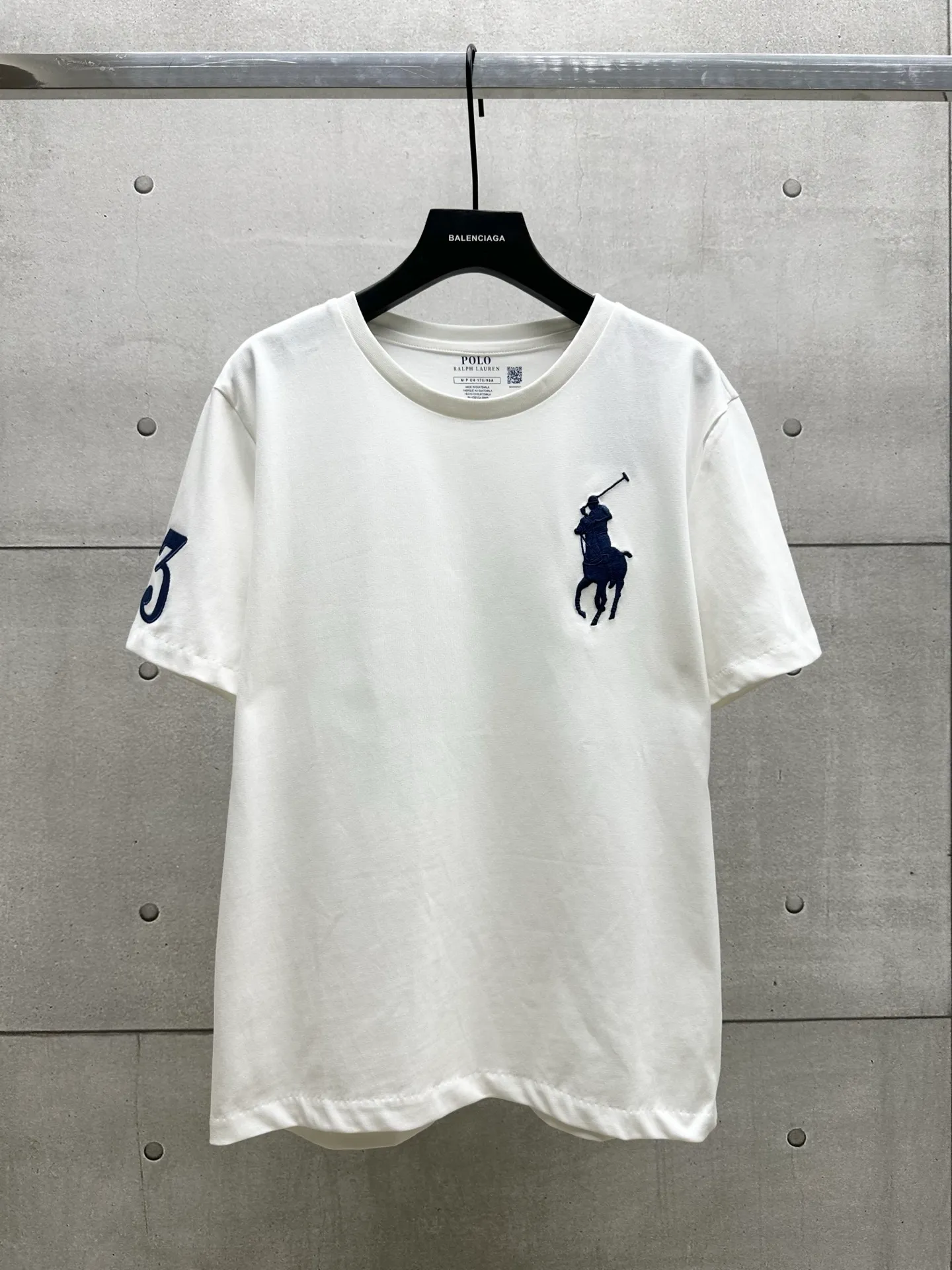 P150 #011 Ralph lauren Ralph Lauren series uses 260G high-definition fabrics, Behringer 1000-needle embroidery restores ZP, complete three-label accessories, color: white, black, size: S M L XL